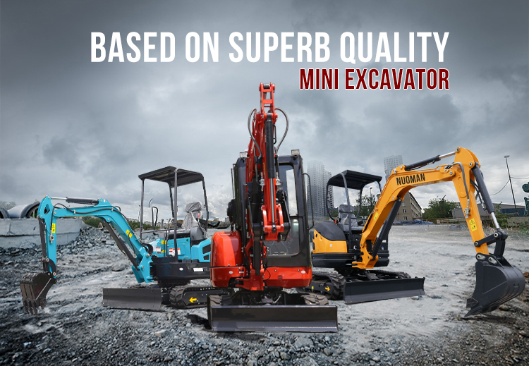 Excavator Nuoman Excavator Nm E10pro Mini Excavator