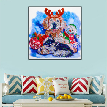 Navidad animal diamante pintura decoración