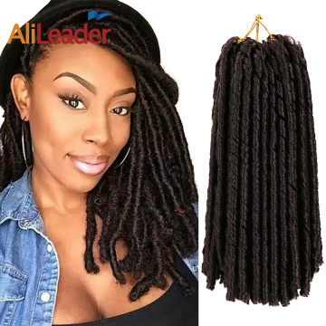 Kiʻekiʻe ʻO Synthetic Faux Soft Dreadlocks Hair Extension