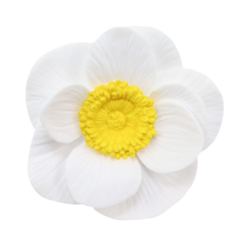 Flower Shaped Scented Hanging Ceramic Aroma Essential Oil Diffuser Stone Car Vent Clip Air Freshener