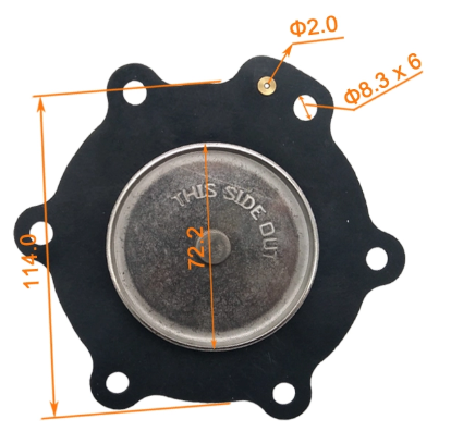 G353A045 1 1/2'' Pulse Valve Diaphragm