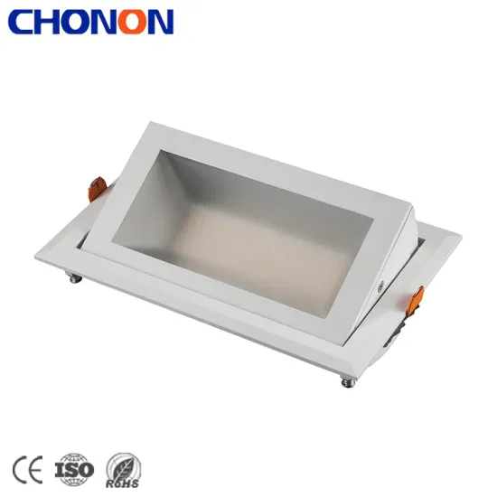 Contemporary Aluminium Square LED Downlights: Recessed Mounted Die-Casting Solutions