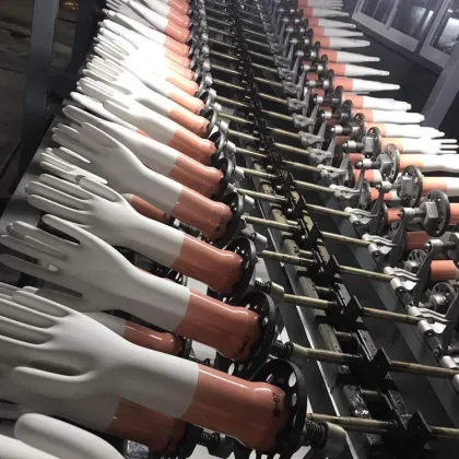 Conveyor Chain for Glove Making Machines in Glove Factories
