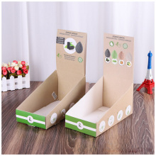 Aangepaste bedrukte kraftpapier Teller Retail Display Box