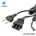 Kabel Daya Dua Pin Bulat Eropa