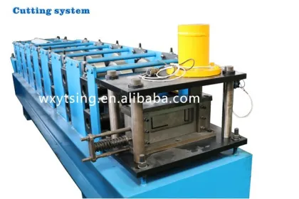 YTSING-YD-000119 Passed CE& ISO Full Automatic C/Z/U/L Channel Purline Making Machine with PLC Control,C/Z/U/L Purlin Machine