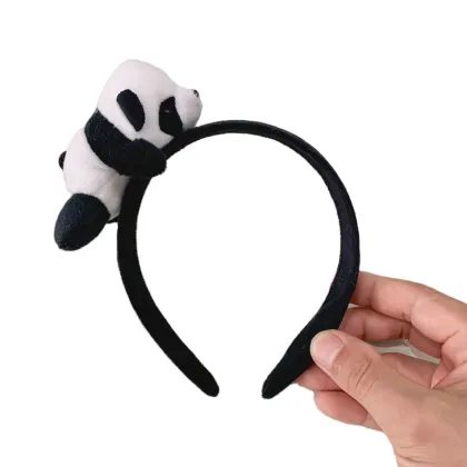 Whole Sale Cute Panda Hair Claws Kawaii Hairbands for Kids - Panda Accessories Gifts