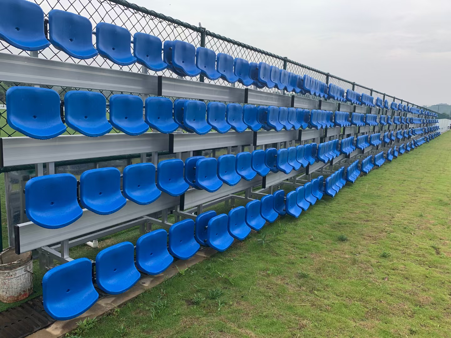 Height Adjustable Football Stadium Equipment 2.25m Soccer