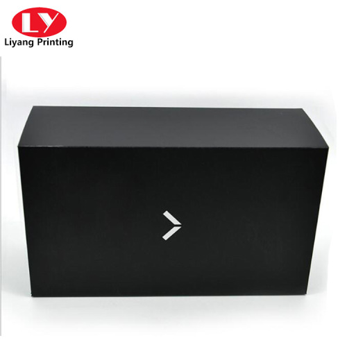 Matte Black Custom Magnetic Cardboard Faltbare Box