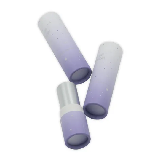 Eco friendly paper lip stick tube packaging