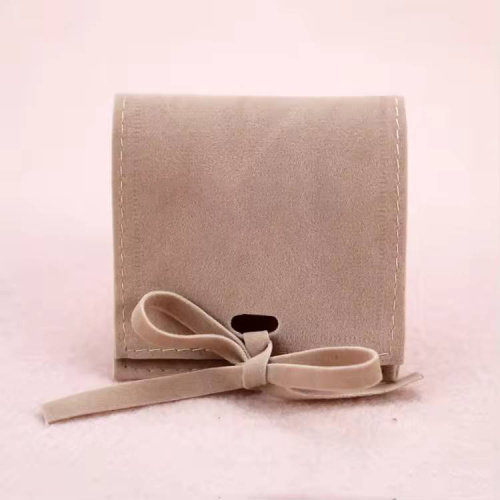 Microfiber Microfiber velvet Jewelry necklace Pouch