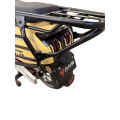 Rugged Yellow Electric Scooter with Black Protective Bars