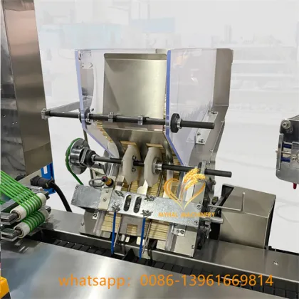 Flow Chocolate protein Bars/biscuit Food Packing Machine
