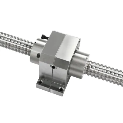 C5 Precision 8mm 10mm 16mm Ball Screw 0802 CNC Lead Screw 600mm Ball Screw 1605 CNC Ball Recirculation Screw