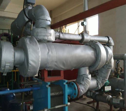 cloth insulation jacket for pipe