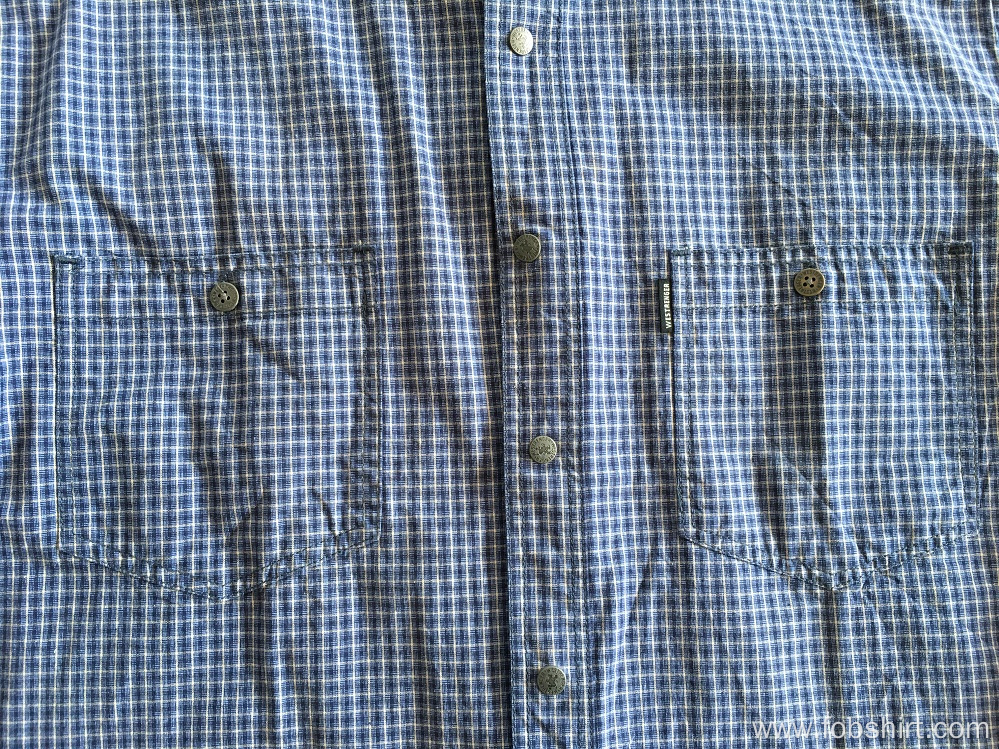Cotton Yarn Dyed Plaid Shirt
