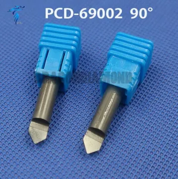 Marble cnc engraving bits 90degree pcd diamond stone grantie pcd cnc carving tools