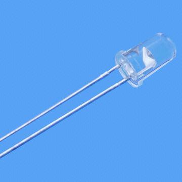 5mm Ultra Bright LED Diode, White, Round with Water Clear, 30°, Super Bright, RoHS-certified