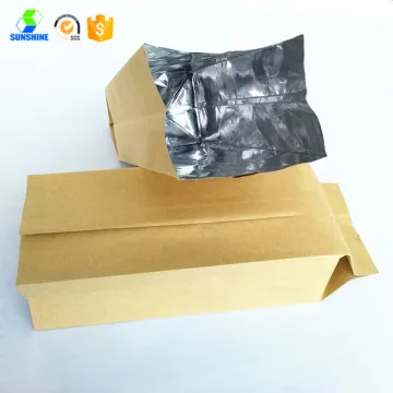 Aluminum foil kraft food bag