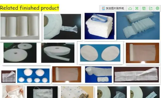 Gauze Rolls and Gauze Than Making Machine Air Jet Loom