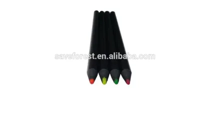 Stationery black enviroment protection pencil
