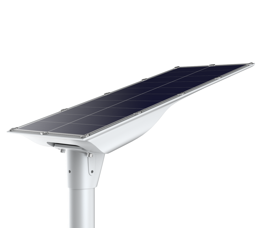 Integrated solar street light led street solar light