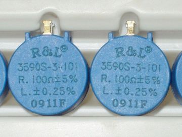 Multi-turn Wire Potentiometer R&amp;l-3590s-3-101 100kohm Potentiometer