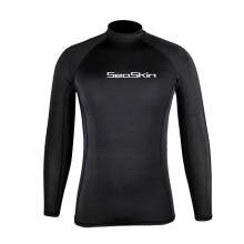 Seaskin UPF Prenvent Mens Rashguard 수영복