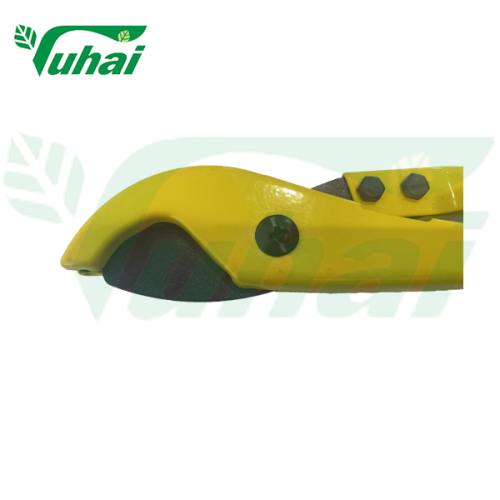 Rubber and PVC milk tube hand metal cutting shear