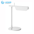 Petite table lampe en métal LEDER