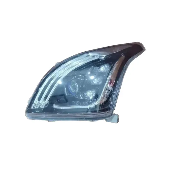 Auto Prado Accessories Front LED Headlight FJ120 with Angel Eyes for Toyota Prado 2003-2009