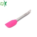 Spatule de cuisson en silicone de sécurité sans BPA multicolore