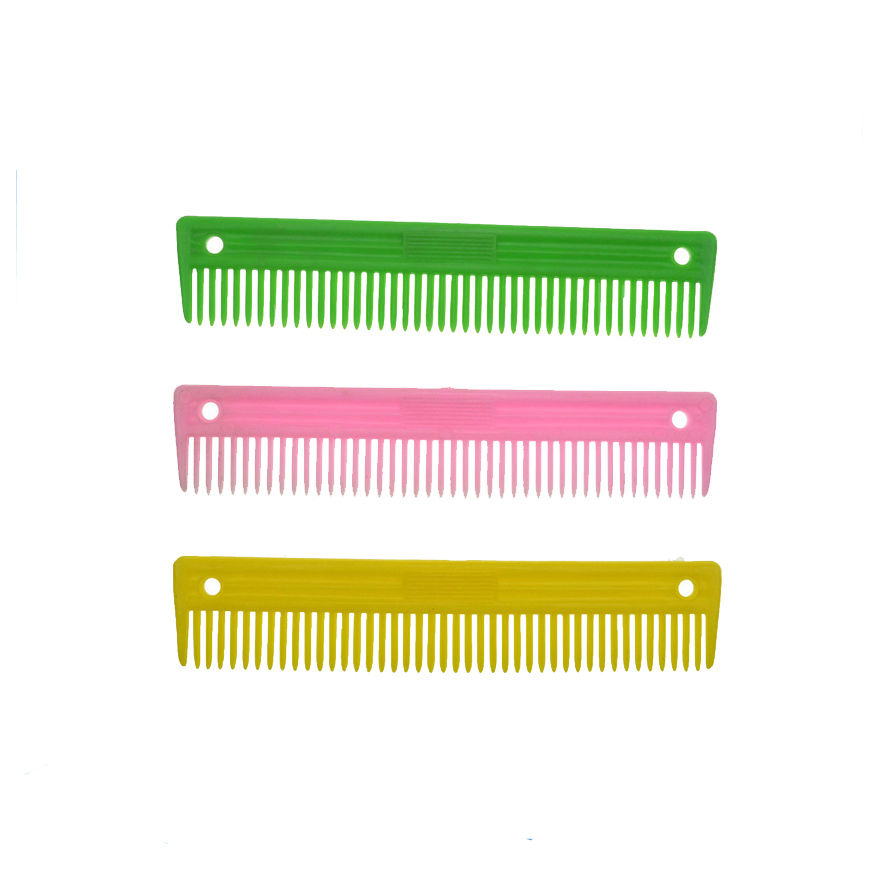 Regular Plastic Curry Comb for Horse Tail use