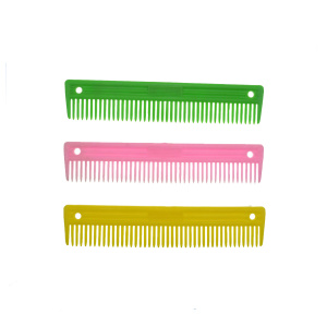 Regular Plastic Curry Comb for Horse Tail use