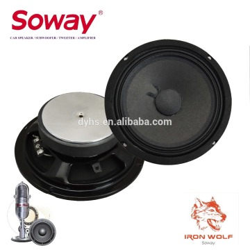 Soway SW-616 4ohm 250W, 6.5 นิ้วขนาดกลางแบนขนาดกลาง