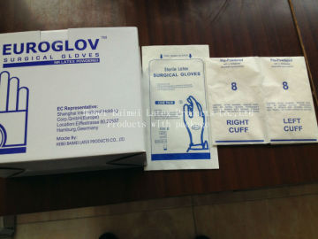 Medical Disposable Powder Free Latex Surgical Glove With CE&ISO