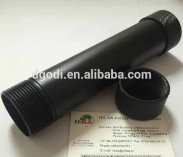 Aluminum bushing inner threaded tube