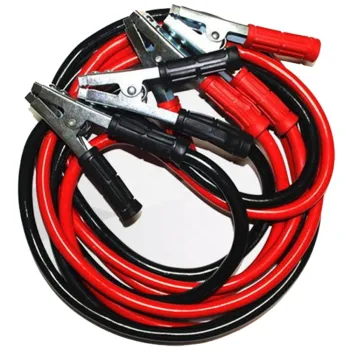 Professional 800 Amp Jumper Cables & Affordable 12 Ft Car Booster Cable Ends