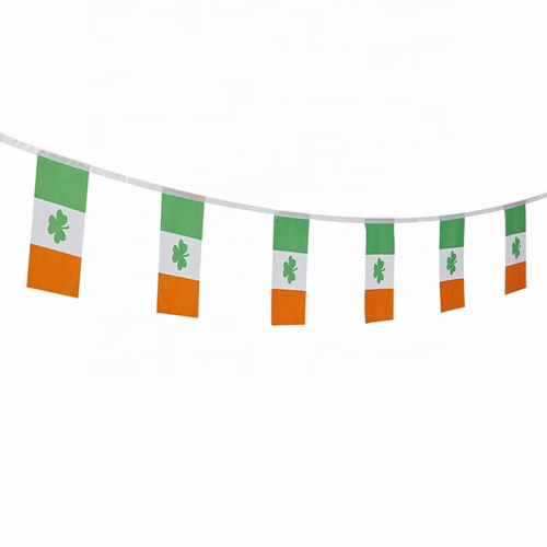 Außendekoration alle Länder Irland String Bunting Flagge