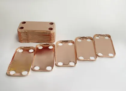 Copper foil for heat exchanger