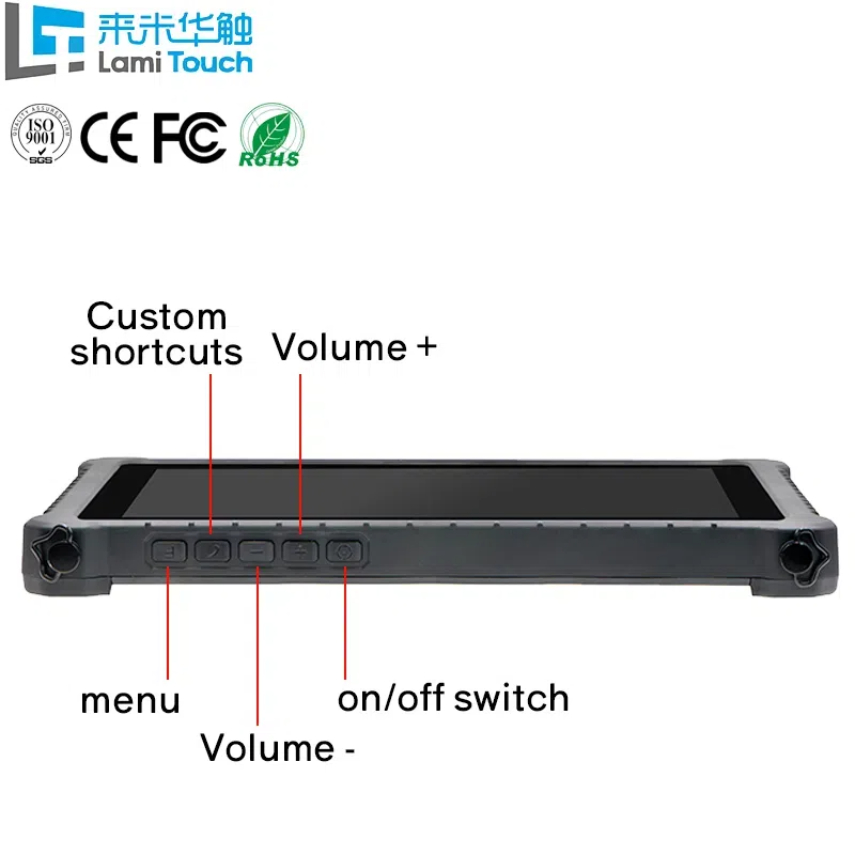 ip67 Waterproof 10.1inch Touch Screen Industrial Computer