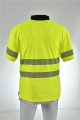 Hög synlighet T Shirt Premium ANSI Class 2 fukt Wicking Polyester