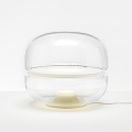 LEDER Clear Glass Small Bed Lamp