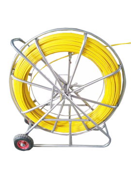 High Strength FRP Duct Rodder With Wheels
