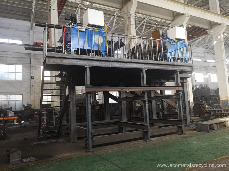 Hydraulic Scrap Metal Steel Aluminum Iron Baling Machine