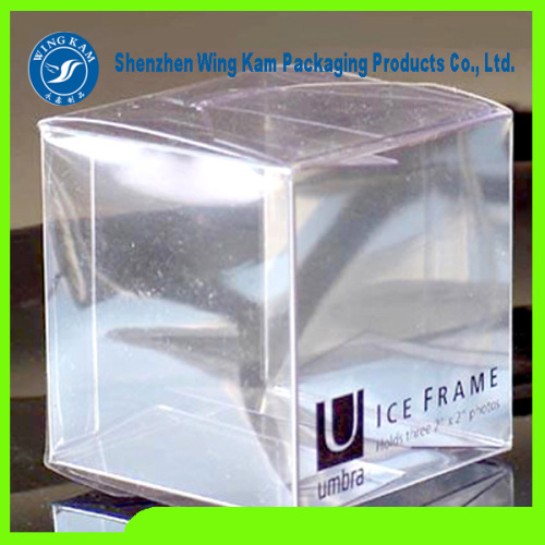 Plastic PET transparent luxury food stand cake boxe package with factory price