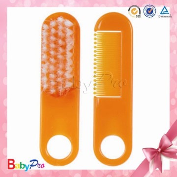 2015 promotional products good quality design for baby PP material wholesale baby brush and comb set