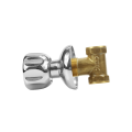 Wholesale factory manufacture 1/2" chrome brass water stop ball valve