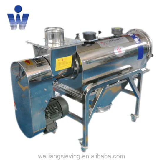 Xinxiang Centrifugal Airflow Sieve Screen Separator: Efficient Solution for Processing Chocolate Lump Flour and Graphite