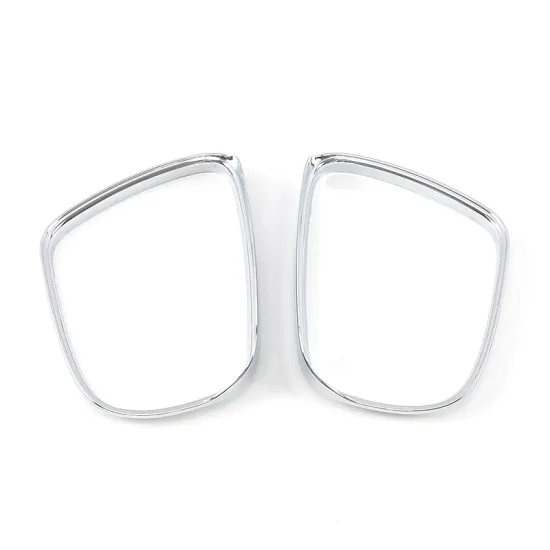 Chrome Plated ABS Exterior Accessories for Chery 2018 Tiggo 8 - Rear View Mirror Rain Eyebrow Decorative Frame